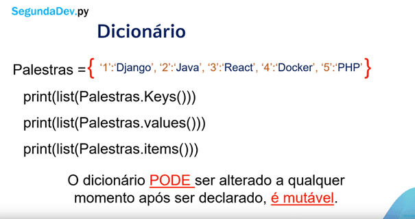 O que é um Dicionário no Python? - PydeTodos!